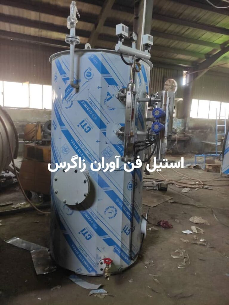 دیگ بخار سالن پرورش قارچ