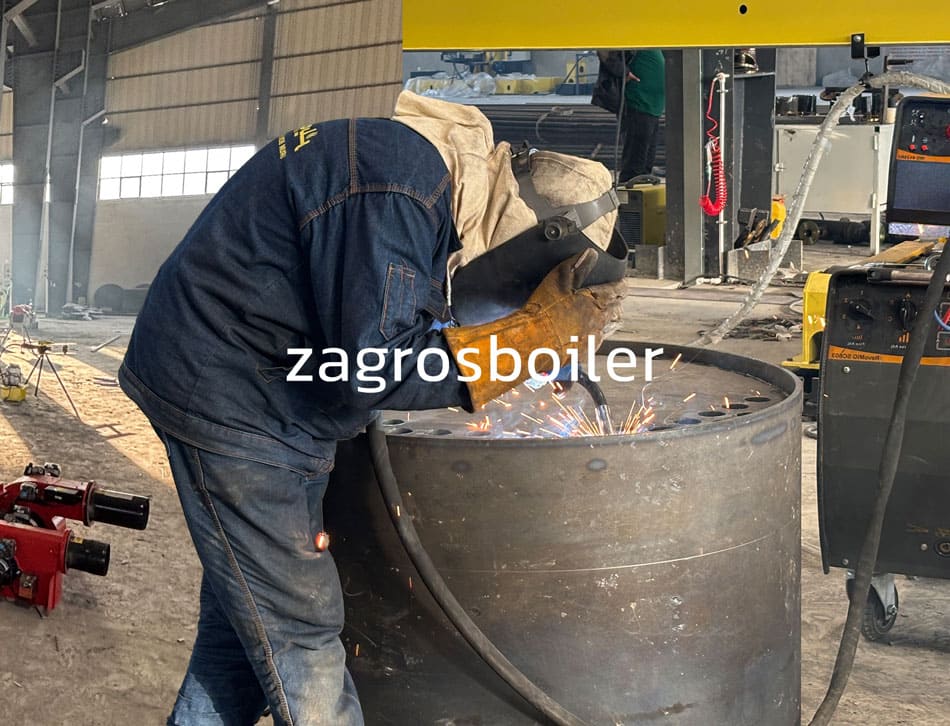 جوشکاری دیگ بخار