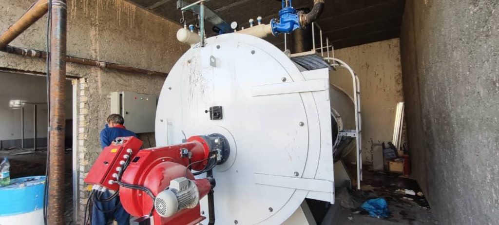 عایق کاری دیگ بخار