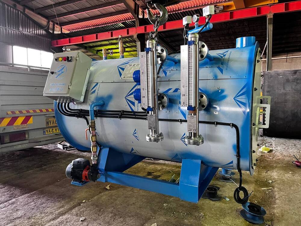 دیگ بخار افقی